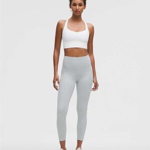 NWT Lululemon Wunder Train HR Tight 25” Leopard Grey
